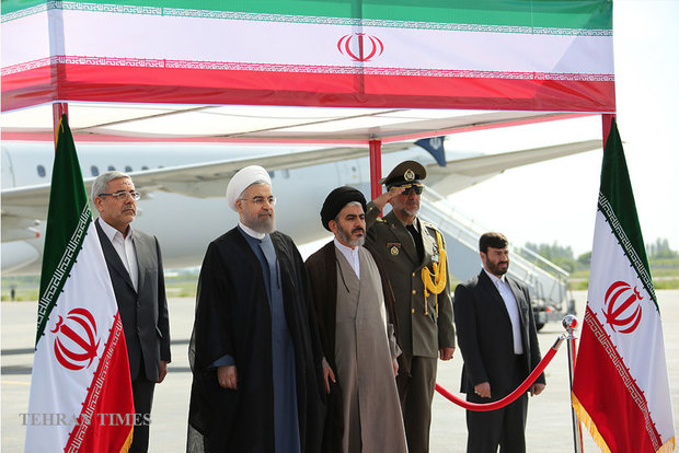 Rouhani in Urmia for provincial visit