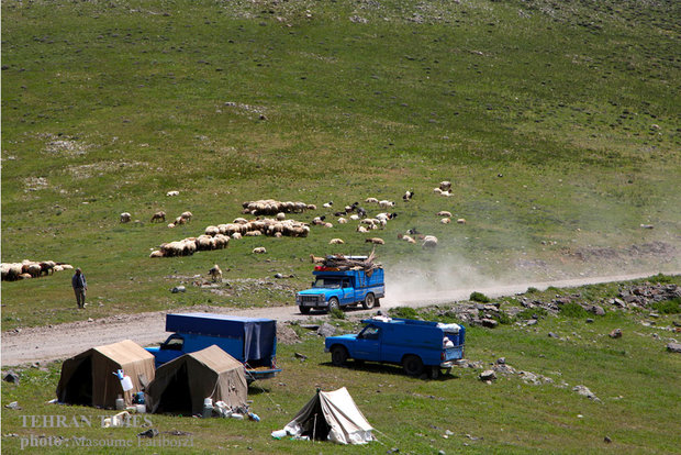 Iranian nomads in Arasbaran