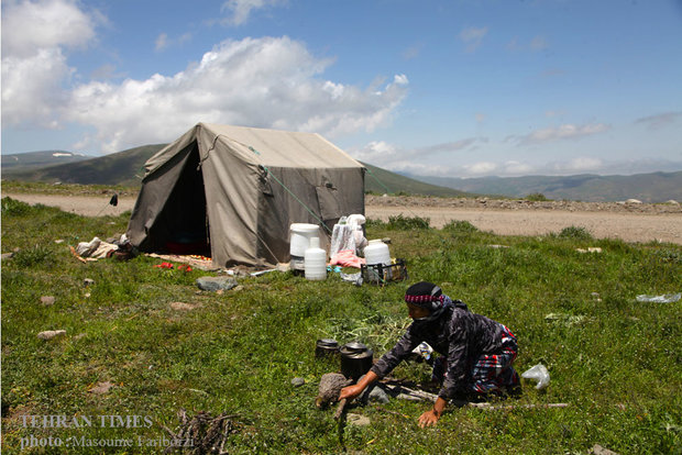 Iranian nomads in Arasbaran