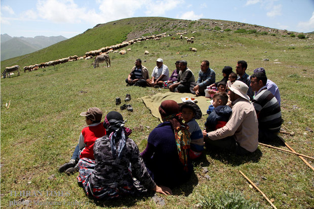 Iranian nomads in Arasbaran