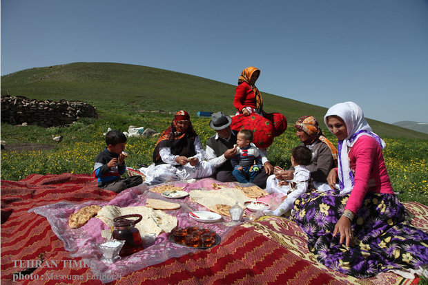 Iranian nomads in Arasbaran