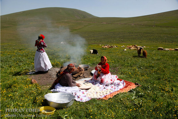 Iranian nomads in Arasbaran