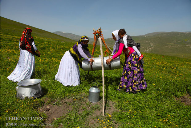 Iranian nomads in Arasbaran