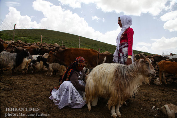 Iranian nomads in Arasbaran