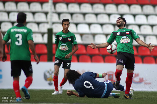 Iran beats Argentina at Art-football–2016