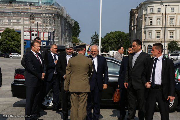 سفر محمد جواد ظریف وزیر امور خارجه به هلسینکی