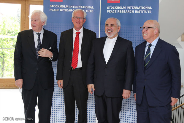 FM Zarif in Stockholm