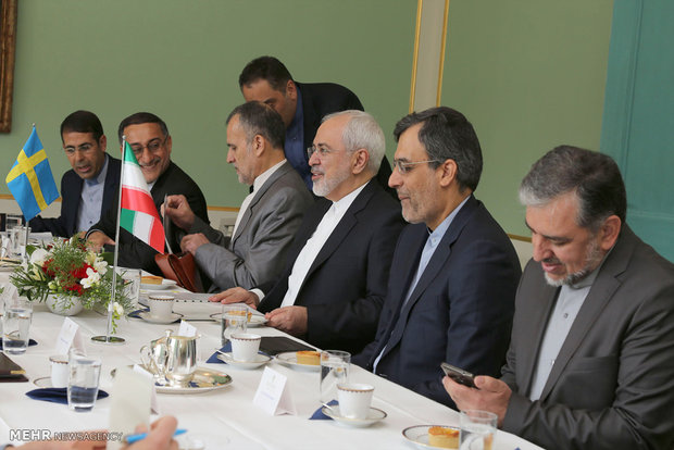 FM Zarif in Stockholm