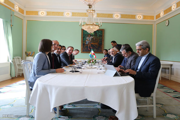 FM Zarif in Stockholm