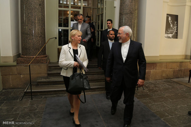 FM Zarif in Stockholm