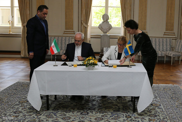 FM Zarif in Stockholm