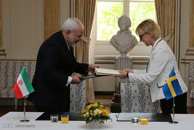 FM Zarif in Stockholm