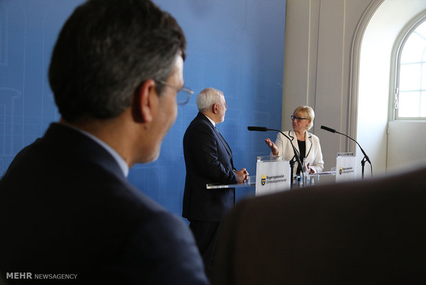 FM Zarif in Stockholm