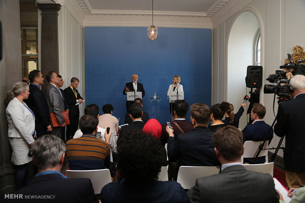 FM Zarif in Stockholm