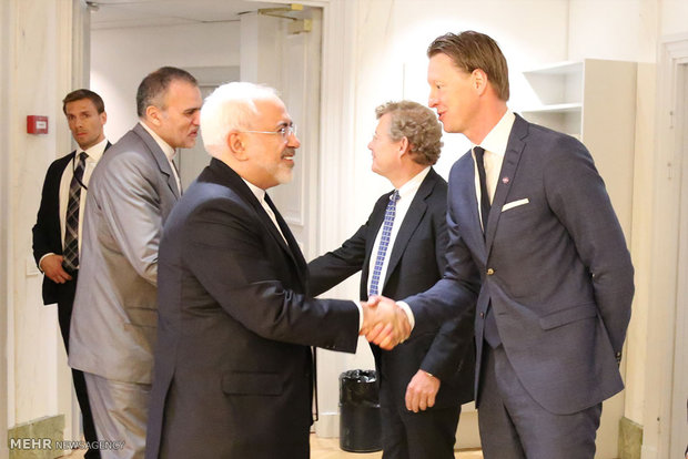 FM Zarif in Stockholm