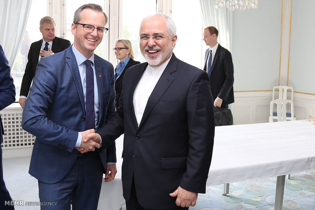 FM Zarif in Stockholm