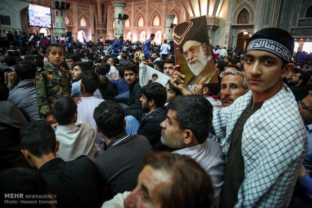 مراسم بیست و هفتمین سالگرد ارتحال بنیانگذار کبیر انقلاب اسلامی