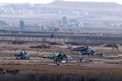 Suriye'de askeri helikopter düştü