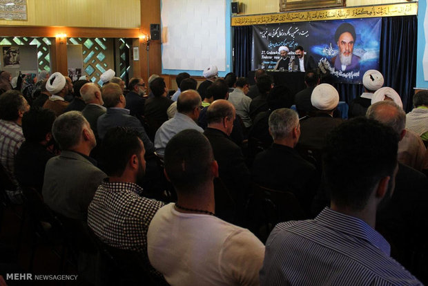 مراسم بزرگداشت ارتحال حضرت امام خمینی ره در مرکز اسلامی هامبورگ