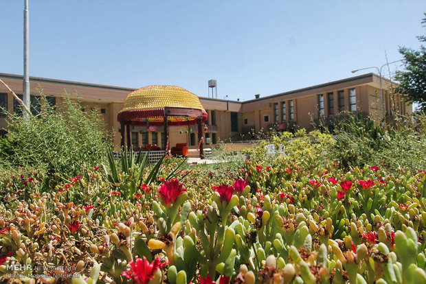 PNU students make gazebo with recycled materials