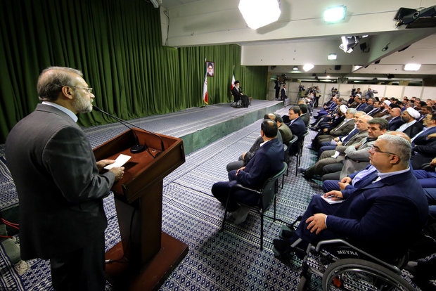 Leader receives Parliamentarians