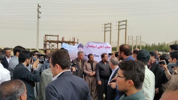 استاندار کرمانشاه از بازارچه مرزی شیخ صله بازدید کرد