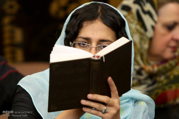 Commemoration of Imam Khomeini in Jewish synagogue