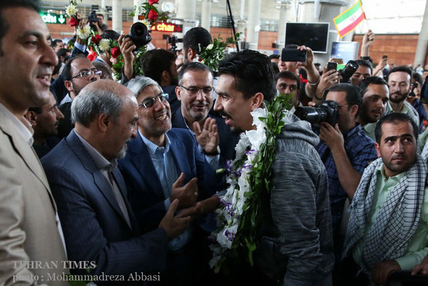 Iran volleyball team 'bring home the bacon'
