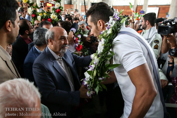 Iran volleyball team 'bring home the bacon'