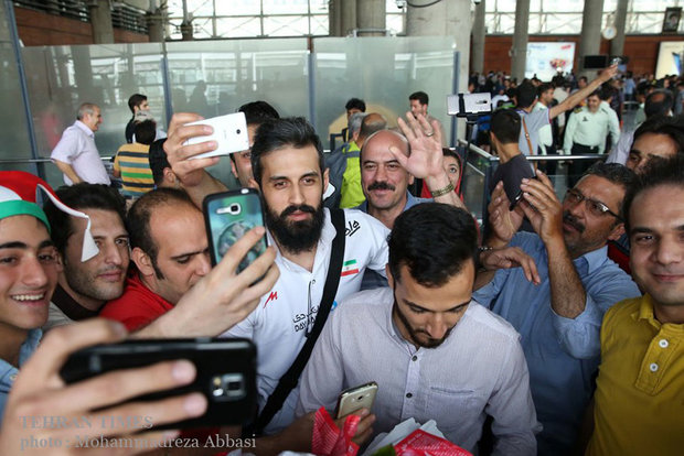Iran volleyball team 'bring home the bacon'