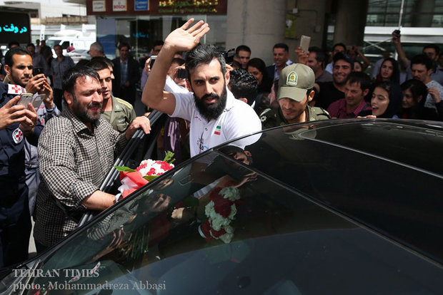 Iran volleyball team 'bring home the bacon'