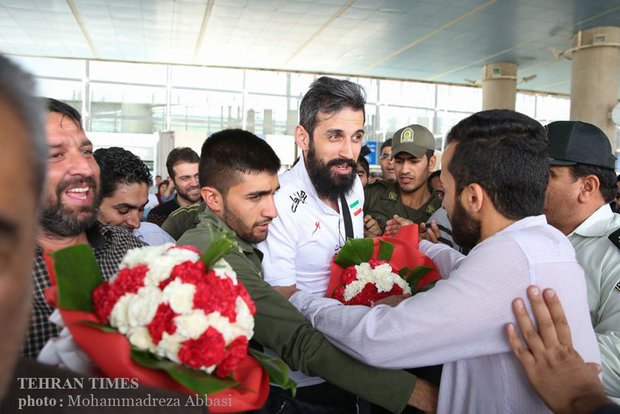 Iran volleyball team 'bring home the bacon'