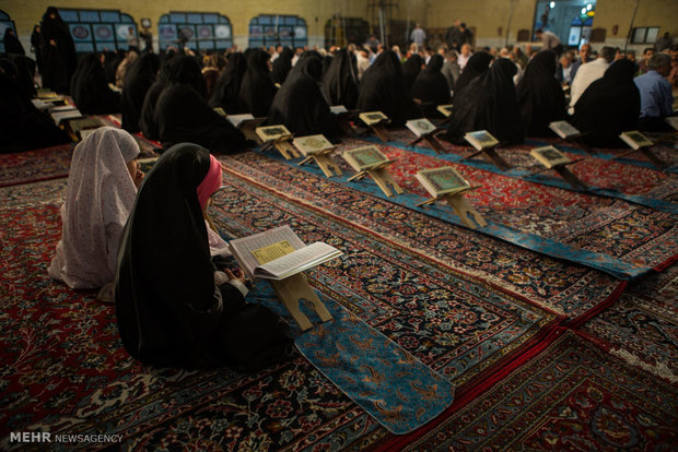 محفل انس با قرآن در قزوین