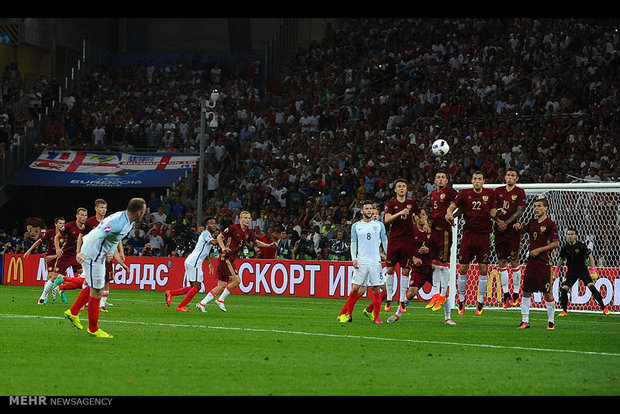 مباراة انجلترا وروسيا في كأس اوروبا