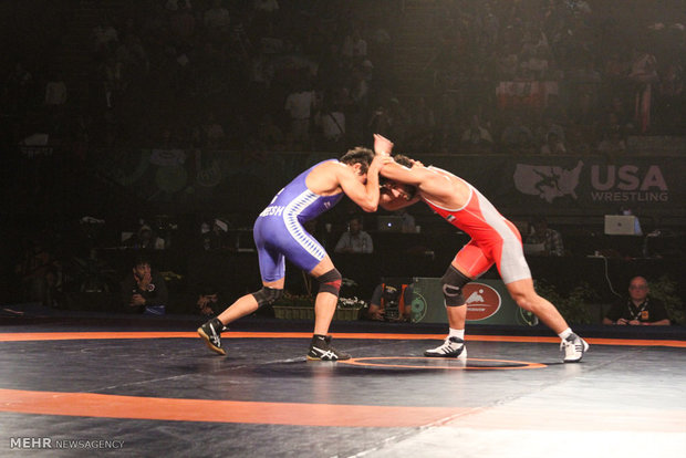 Iran's wrestlers trounce Indian team 8-0 in LA