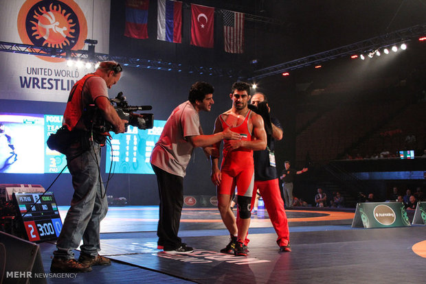 Iran's wrestlers trounce Indian team 8-0 in LA