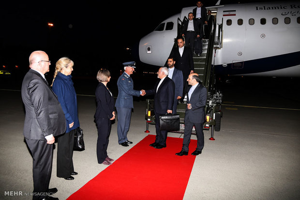 Iran's FM arrives in Oslo