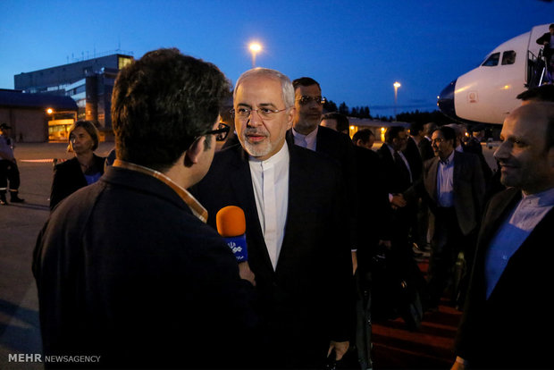 Iran's FM arrives in Oslo