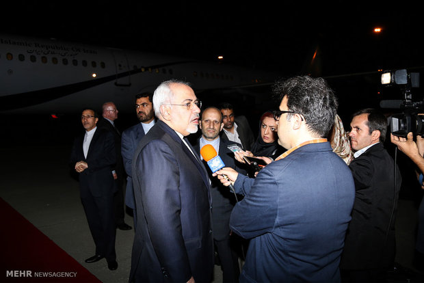 Iran's FM arrives in Oslo