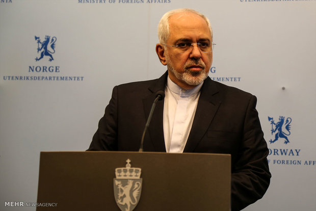 Zarif ile Norveç Dışişleri Bakanı görüşmesi