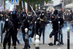 ۵۸ بازداشتی و ۴۰ زخمی، نتیجه ناآرامی های دیشب پاریس
