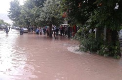 آبگرفتگی شدید در هادیشهر/ اعزام۲ اکیپ مجهز امدادی ارس به مناطق سیل زده