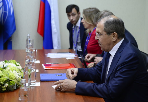 Russian FM, UNSG meet in St. Petersburg