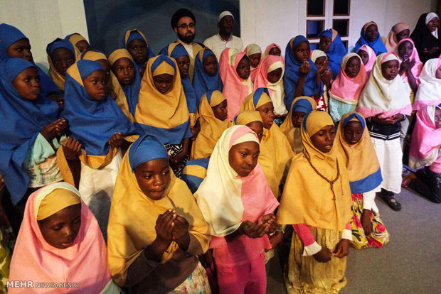 جشن تکلیف دختران مسلمان در کنگو