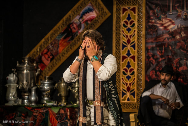 نمایش نقالی خوانی شاهنامه در شب های ماه مبارک رمضان