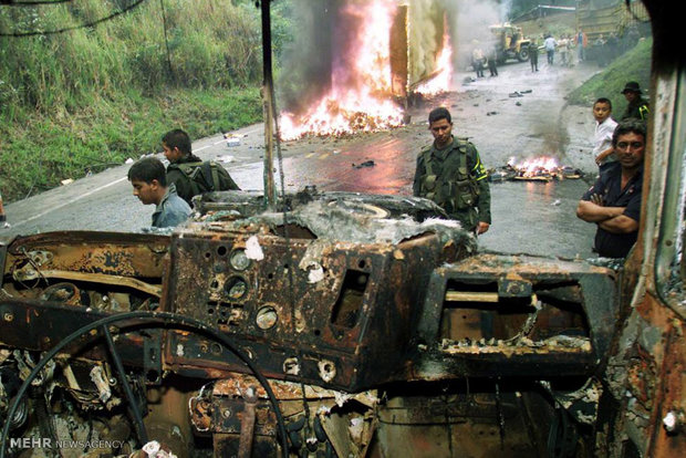 درگیری ارتش کلمبیا با شورشیان فارک علی رغم قرارداد آتش بس