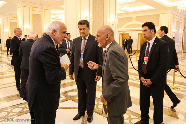 حضور محمد جواد ظریف وزیر امور خارجه در شانزدهمین اجلاس سران سازمان همکاری شانگهای 