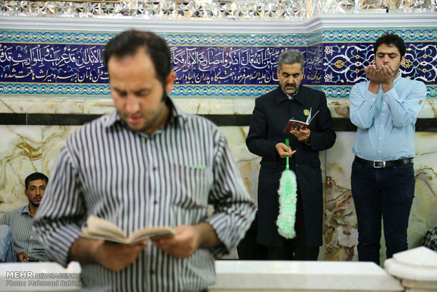 Night of Qadr at Shah-Abdol-Azim shrine