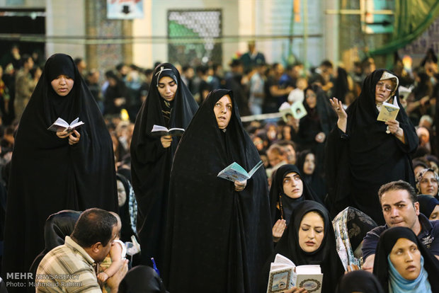 Night of Qadr at Shah-Abdol-Azim shrine