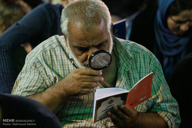 Night of Qadr at Shah-Abdol-Azim shrine